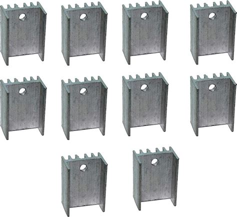 Ovicart Aluminium Heat Sink for To-220 Mosfet Transistor : Amazon.in ...