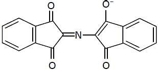 The correct structure of Ruhemanns Purple, the compound formed in the ...