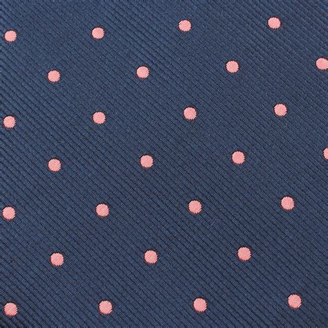 Navy Blue Tie | Pink Polka Dots Ties | Men's Wedding Ties & Necktie AU ...