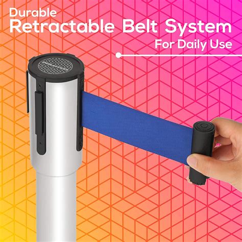 DuraSteel Crowd Control Barriers Line Dividers - India | Ubuy