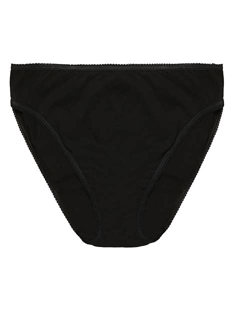 Buy 3pk Pure Cotton High Leg Knickers at Marks & Spencer