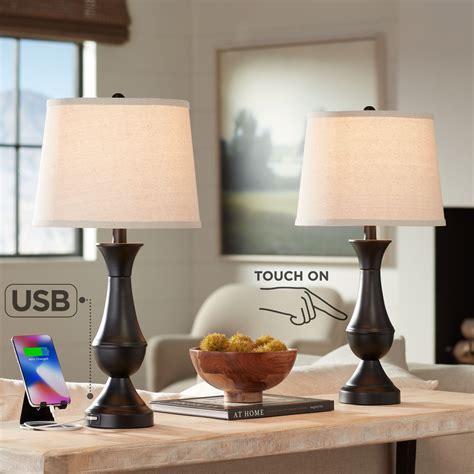 Regency Hill Traditional Table Lamps 25 High Set of India | Ubuy