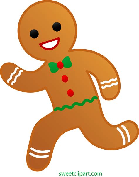 Christmas Gingerbread Man Clipart at GetDrawings | Free download