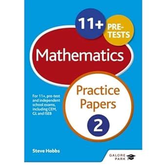 11+ Maths Practice Papers 2: For 11+, pre-test and independent school ...