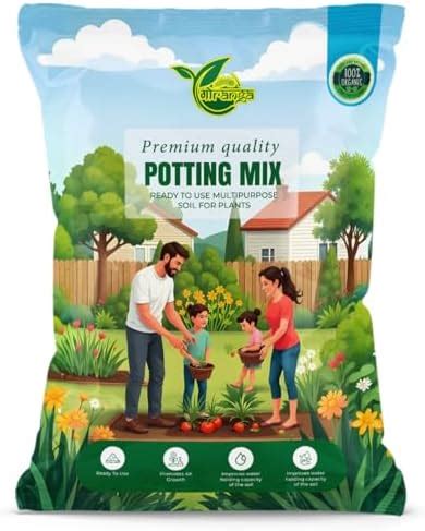 Murgi Compost® Organic Potting Soil Mix for Plants Crops 2Kg Odorless ...