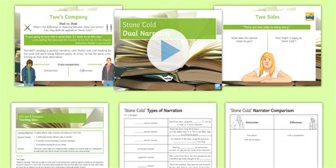 Stone Cold Lesson 5: Dual Narrative (teacher made) - Twinkl