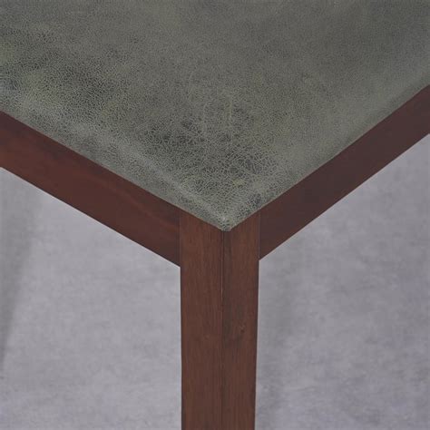 Buy Harmony Faux Leather Dining Bench - Green from Home Centre at just ...