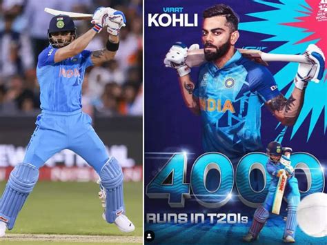 India's Virat Kohli becomes first batter to score 4000 runs in T20Is