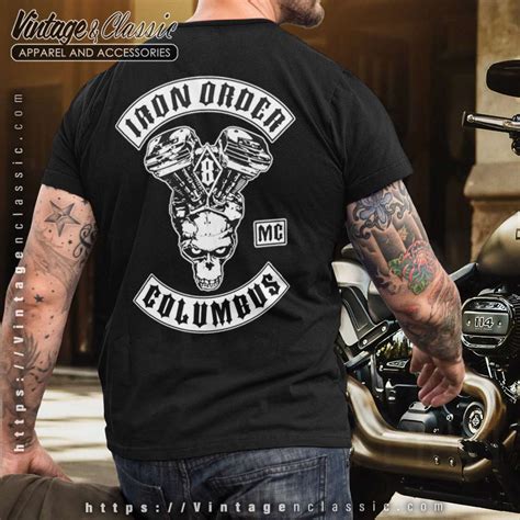 Iron Order Mc Columbus Shirt - Vintagenclassic Tee