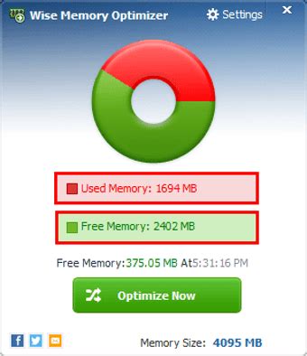Image result for Wise Memory Optimizer Windows 1.0