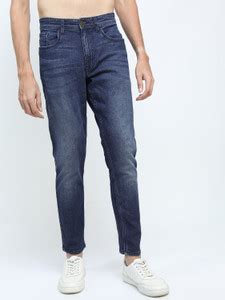 LOCOMOTIVE Tapered Fit Men Blue Jeans - Buy LOCOMOTIVE Tapered Fit Men ...