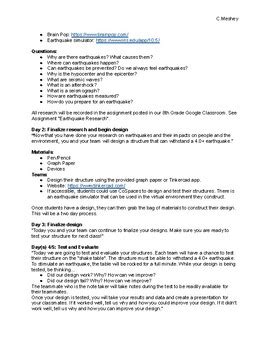 Image result for Earthquake Design Forces Lesson Plans