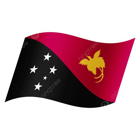 Printable New Guinea Flag