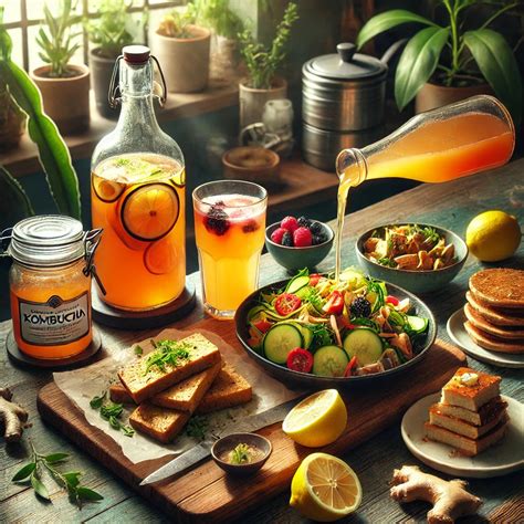 How to Use Kombucha in Your Daily Cooking – Grabenord