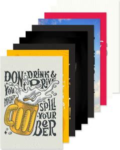 Quote and Motivational Poster Set of 10 (Size 45 x 30 cm )d66 Paper ...