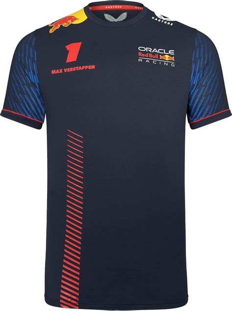 Amazon.com: Red Bull Racing F1 Max Verstappen Team Camiseta para hombre ...