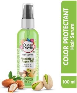 Buds & Berries Pistachio and Argan Oil Colour Protectant Hair Serum ...