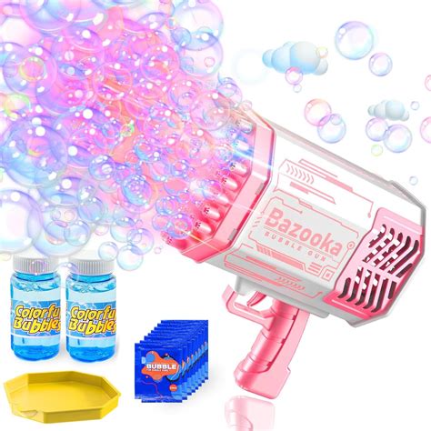 Amazon.com: Bazooka Bubble Gun, 12000 Bubbles Per Minute Bubble Bazooka ...