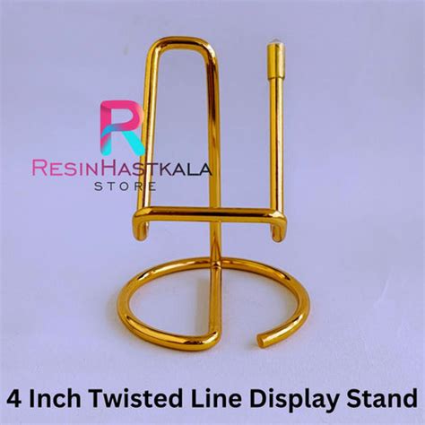 4 Inch Twisted Line Display Stand – Resinhastkala Store