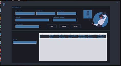 Image result for Library Management System Java Swing