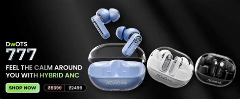 Buy Best Earbuds, Smartwatch, Neckband & Lifestyle Products | ACwO