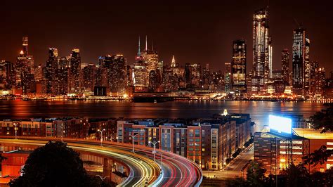 NYC Night Wallpapers - Top Free NYC Night Backgrounds - WallpaperAccess