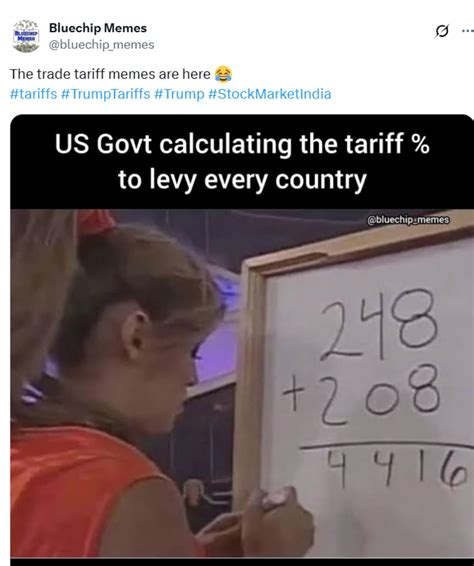 10 hilarious Trump tariff memes that will make you laugh amid economic ...