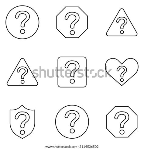 Rectangular Question Mark Image 的图像结果