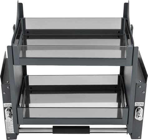 WTIOPJ Pull Down Shelf for Kitchen Cabinet, 24 Inch 2 Tier India | Ubuy