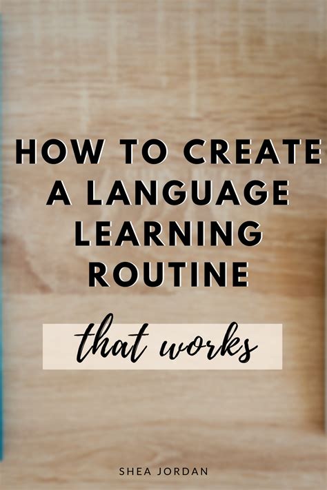 Learning Languages Routine 的图像结果