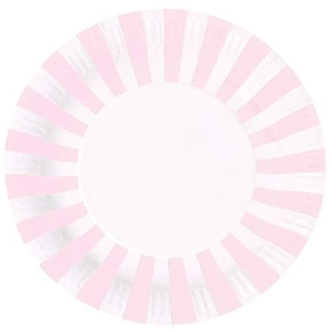 Paper Eskimo 12-Pack Party Plates, Marshmellow Pink : Amazon.in: Home ...