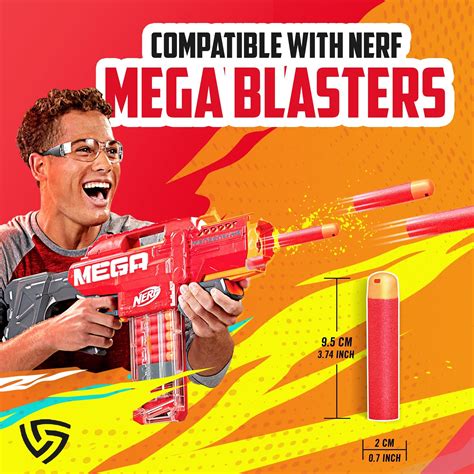 Snapklik.com : (60 Count) Nerf Mega Darts Pack - Universal Pack, Mega ...