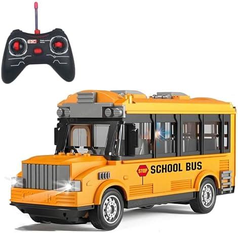 Toyshine 1/30 Scale 27MHz Remote Control Rechargeable 4 Channel School ...