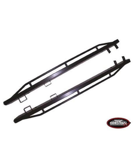 Protezioni Sottoporta Con Pedane e Attacco Binda Land Rover Defender 110