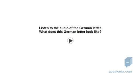 German Alphabet Flashcards to Learn German Now – SPEAKADA