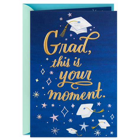 Hallmark Graduation Greeting Card (This Is Your Moment) - Walmart.com