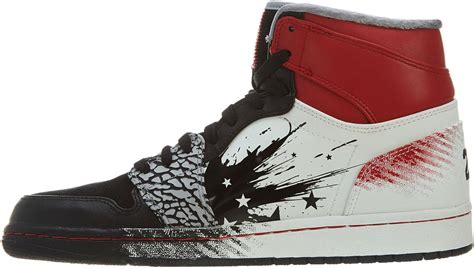 Buy Nike Mens Air Jordan 1 High DW Dave White Leather Basketball Shoes ...