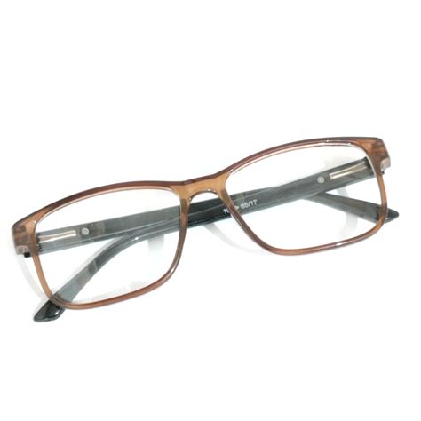 Caramel Cavity Progressive Rectangular Eyeglasses – Glasses India Online