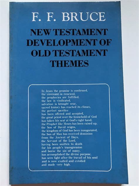 Buy New Testament Development of Old Testament Themes Book Online at ...