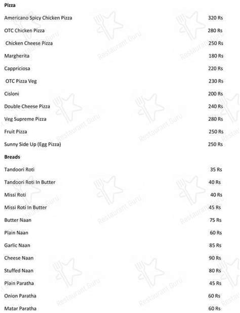 Menu at RJ45 The Chicken Company, Jaipur, Hathroi Fort