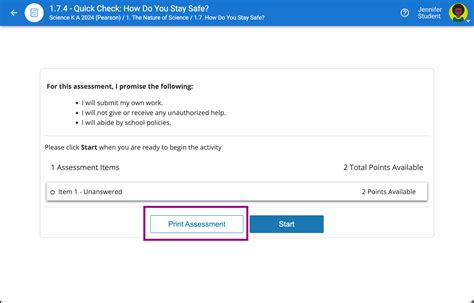 Print Assessments- Teachers – Pearson Connexus Support