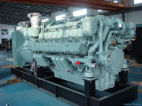 MTU diesel generator 1500kva with Stamford soundproof model - SINO-MTU ...