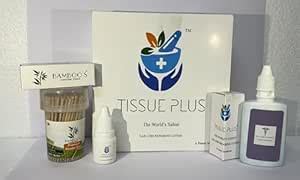 Buy Ear Lobe Repair Kit(Stitch-less & Painless) - KARNKSHATIPURNIKA by ...