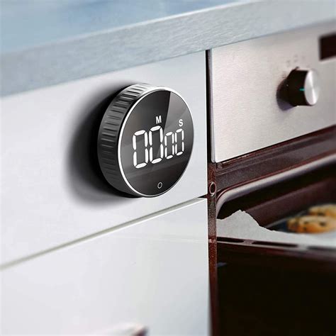 Rhyhorn Digital Kitchen Timer Rotation Countdown Timer Pro Magnetic ...