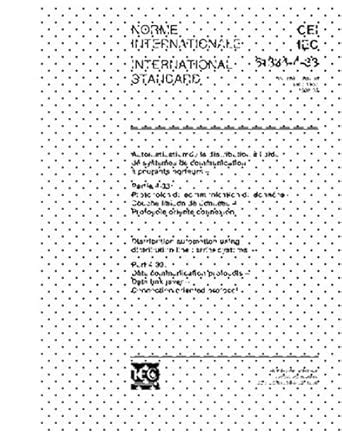 IEC 61334-4-33 Ed. 1.0 b:1998, Distribution automation using ...