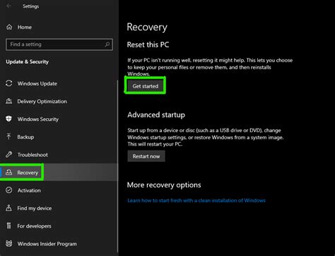 Image result for Reset PC Steps