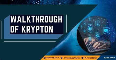 Walkthrough of Krypton CTF (Capture The Flag) | Craw security