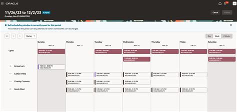Image result for Oracle Workforce Scheduling