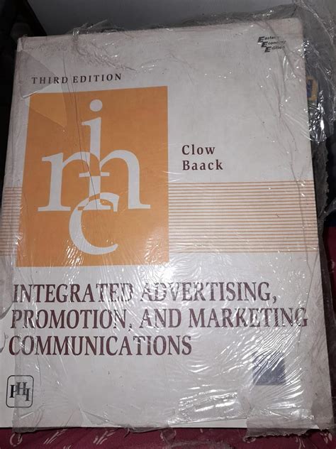 Amazon.in: Buy Integrated Advantage Promotion & Marketing Comm, 3/E ...
