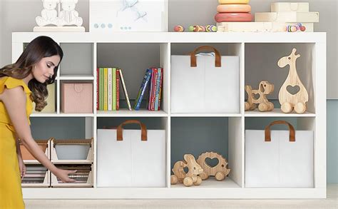 SITTELLA Pack of 4 Foldable Wardrobe Organizer with Durable Handle ...